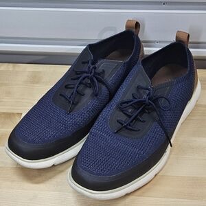 Cole Haan Zerogrand Omni Mens Lace Up Navy Blue Sneaker Size 11